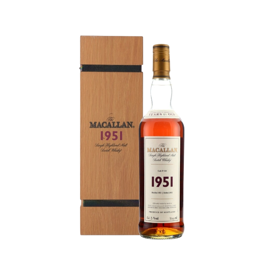 Rượu Whisky The Macallan Fine & Rare 1951 No. 644