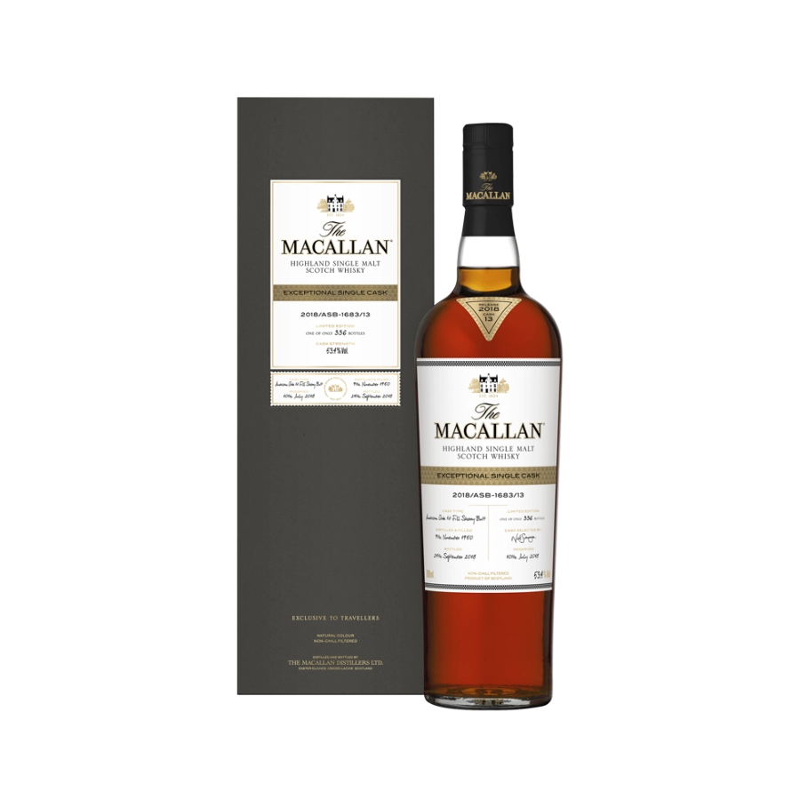 Rượu Whisky The Macallan 67 Year old 1950 Exceptional Single Cask No. 1683.13