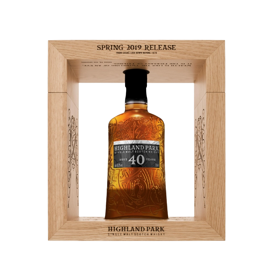 Rượu Whisky Highland Park 40 Year Old 43.2%