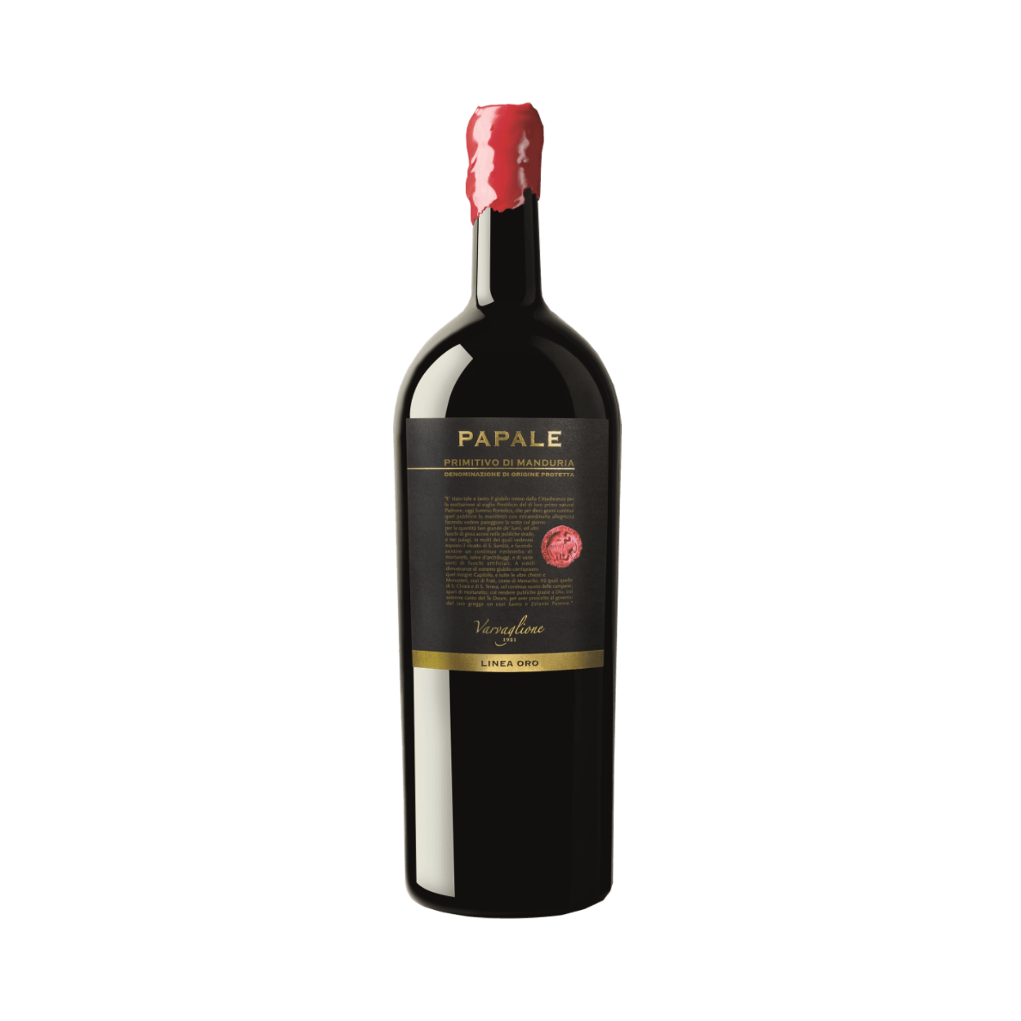 Rượu Vang Đỏ Ý Varvaglione Papale 2017 Magnum 1.5L