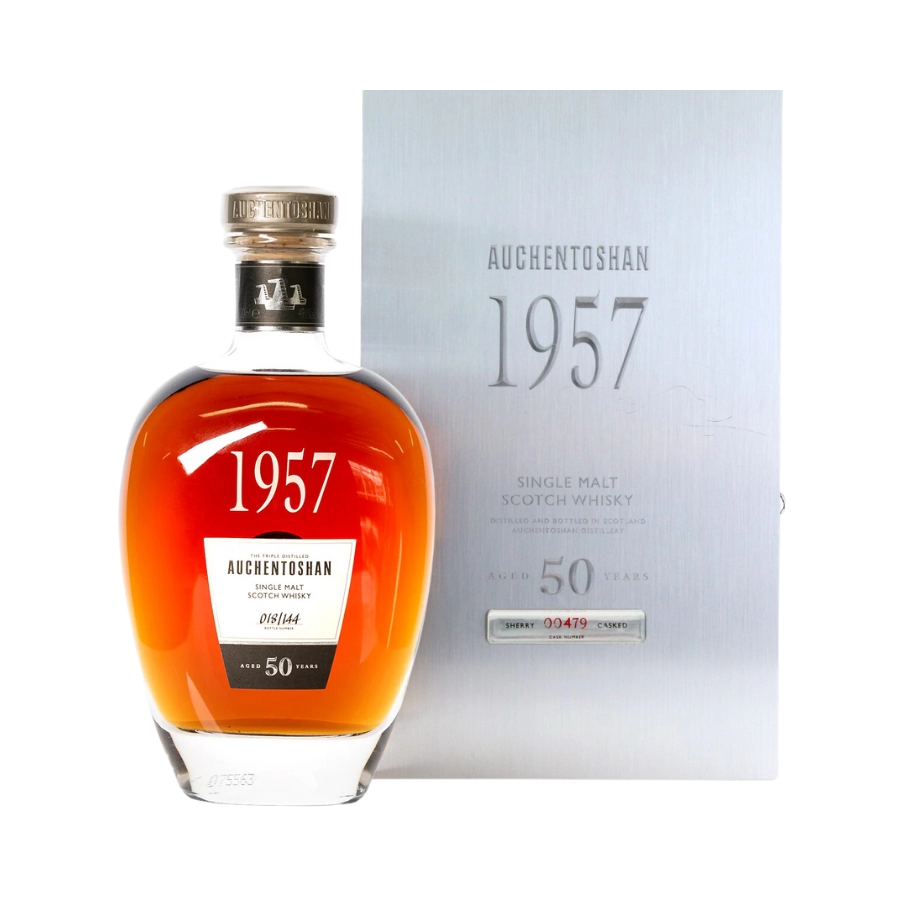 Rượu Whisky Auchentoshan 50 Year Old 1957