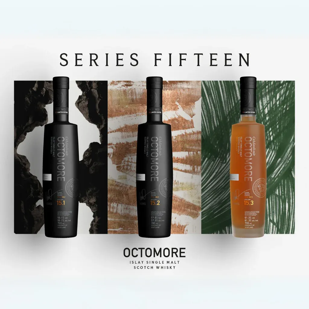 Bruichladdich Ra Mắt Series Octomore 15 Với Loại Whisky Có Độ Peat Cao Thứ Hai Từ Trước Đến Nay