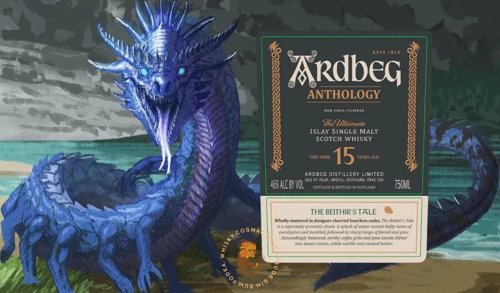 Tuyển Tập Thứ Ba Của Ardbeg - The Beithir's Tale - Một Tác Phẩm Về Sea Dragons & Designer Charred Casks