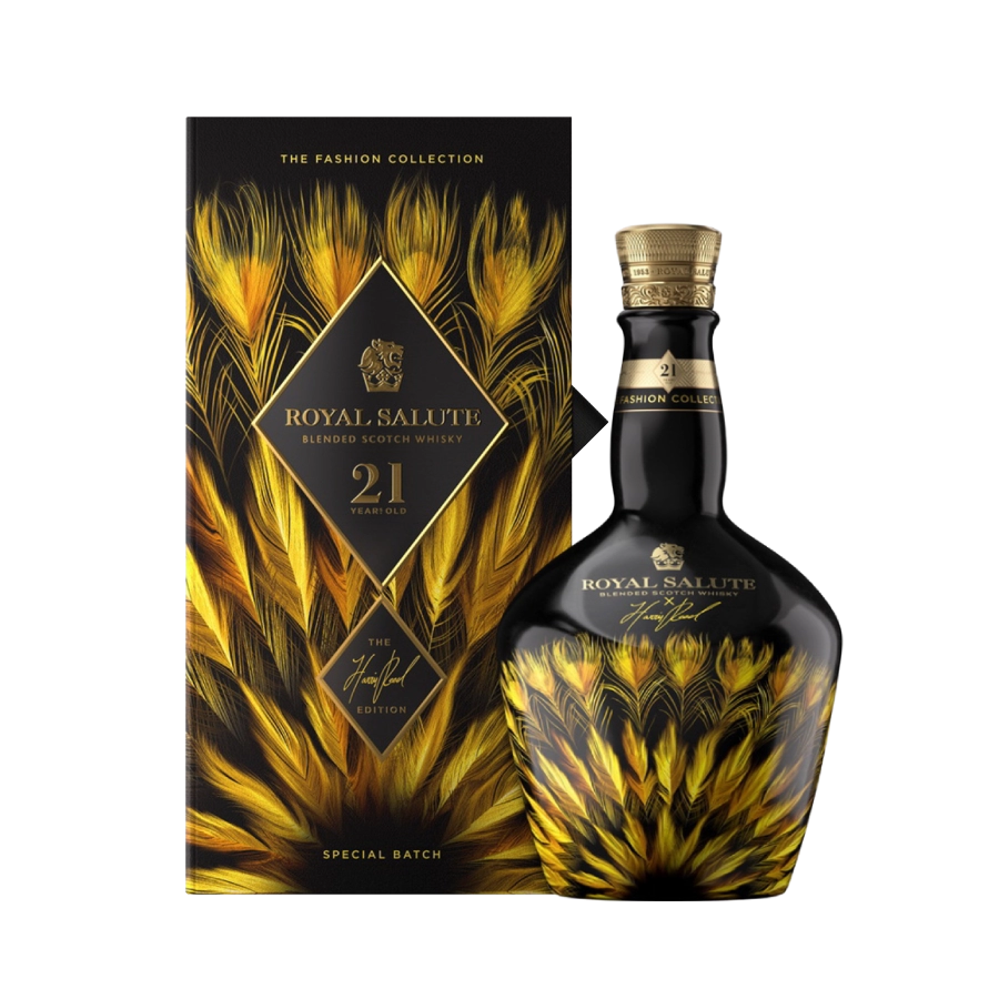 Rượu Whisky Royal Salute 21 Year Old The Harris Reed Edition Màu Vàng