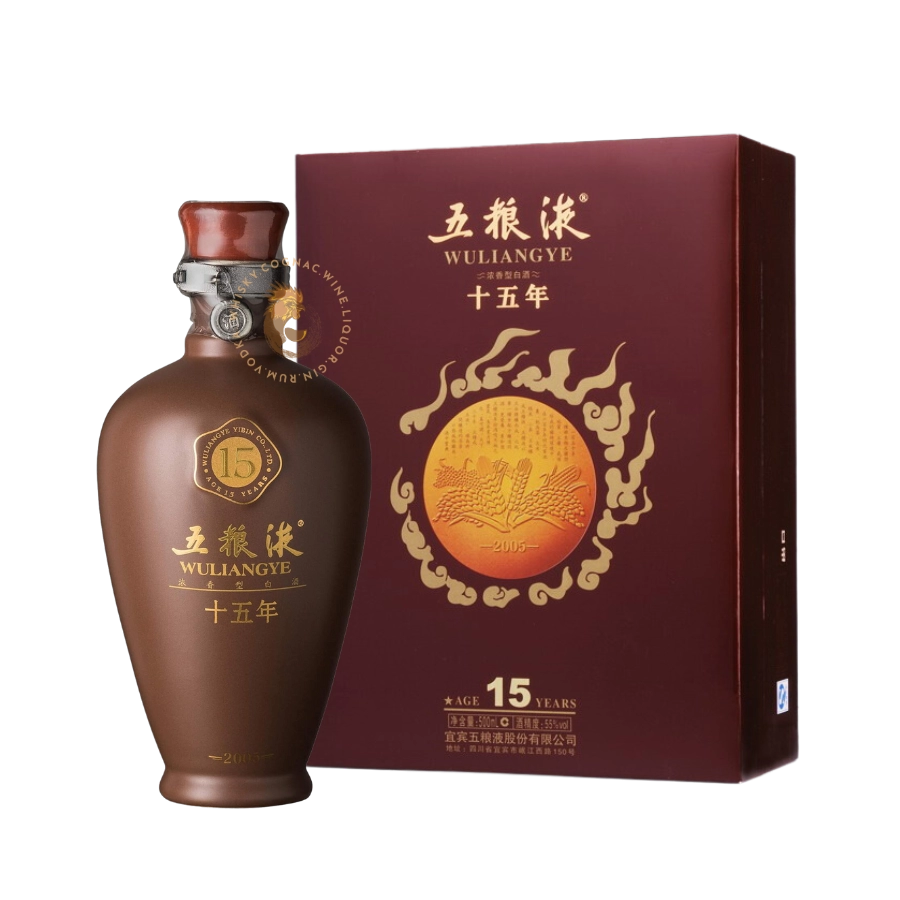 Rượu Ngũ Lương Dịch 15 Năm/ Wuliangye 15 Year Old Baijiu/ 五粮液十五年