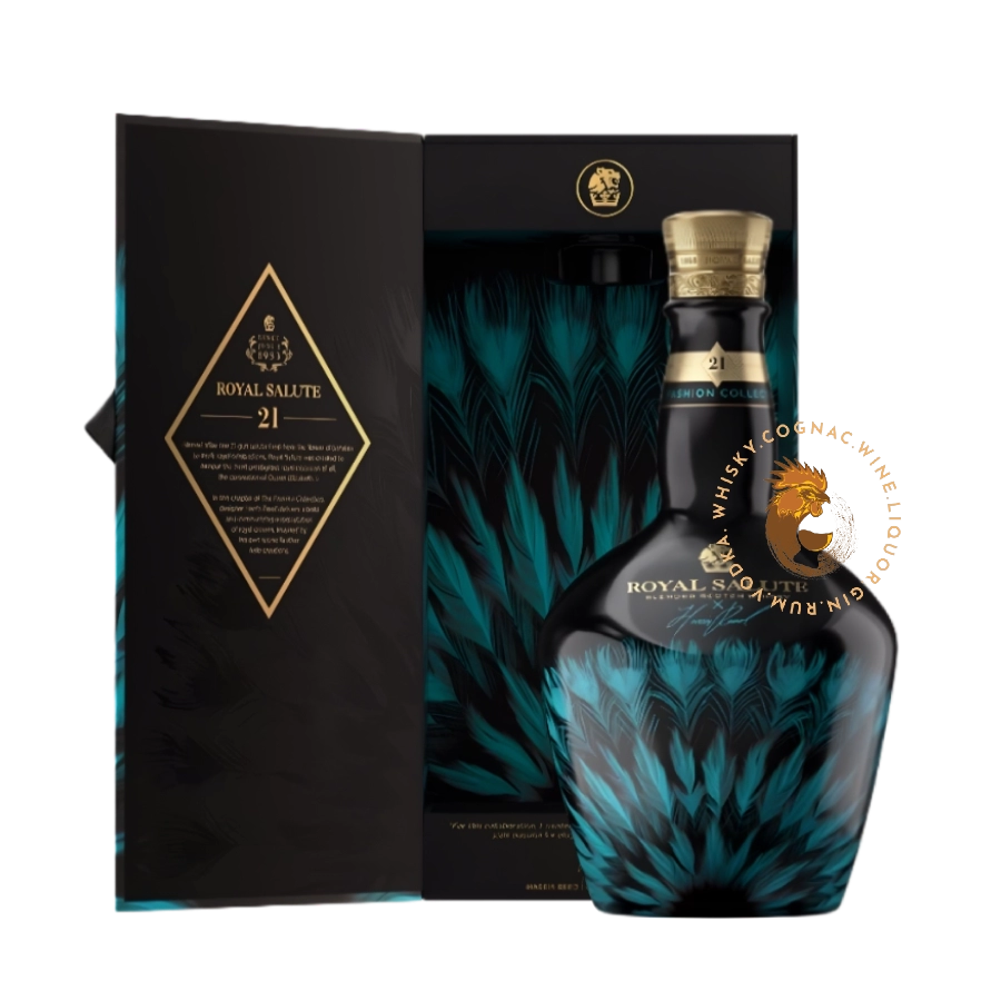 Rượu Whisky Royal Salute 21 Year Old The Harris Reed Edition Màu Xanh