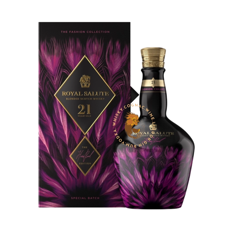 Rượu Whisky Royal Salute 21 Year Old The Harris Reed Edition Màu Tím