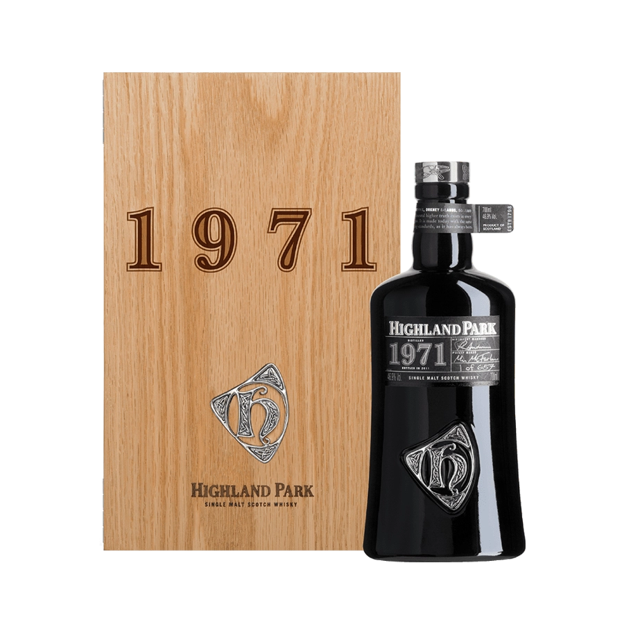 Rượu Whisky Highland Park 40 Year Old 1971 Orcadian Vintage Series Bottled In 2011