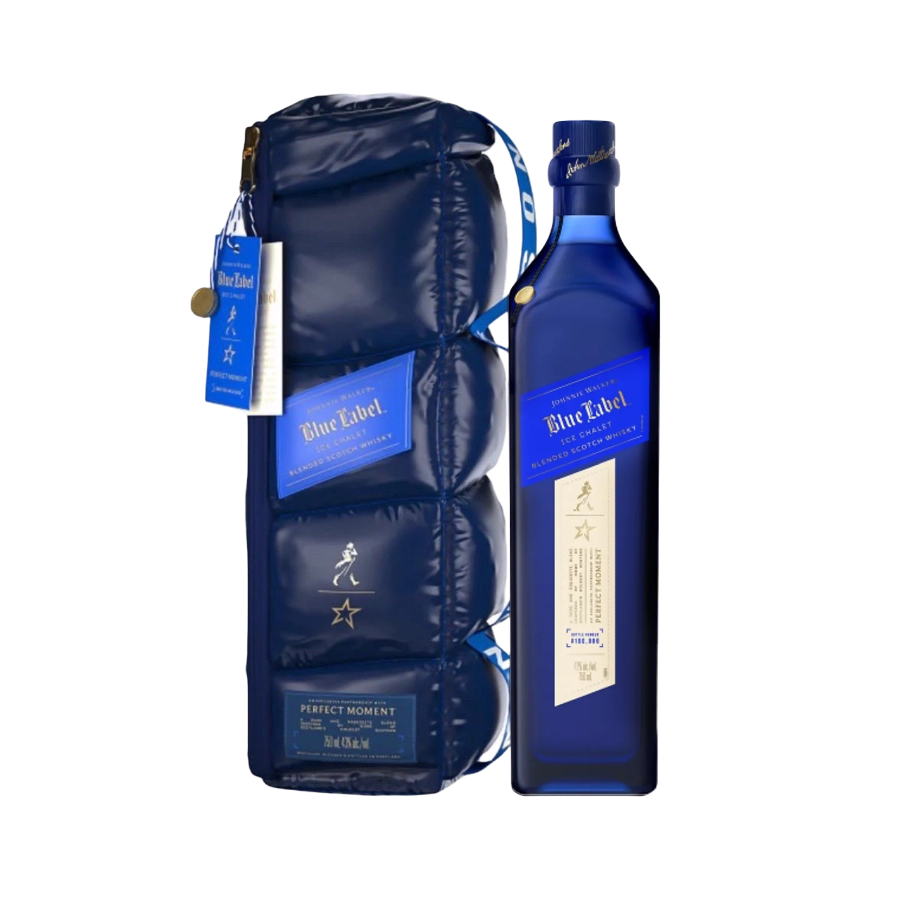 Rượu Whisky Johnnie Walker Blue Label Ice Chalet 2024