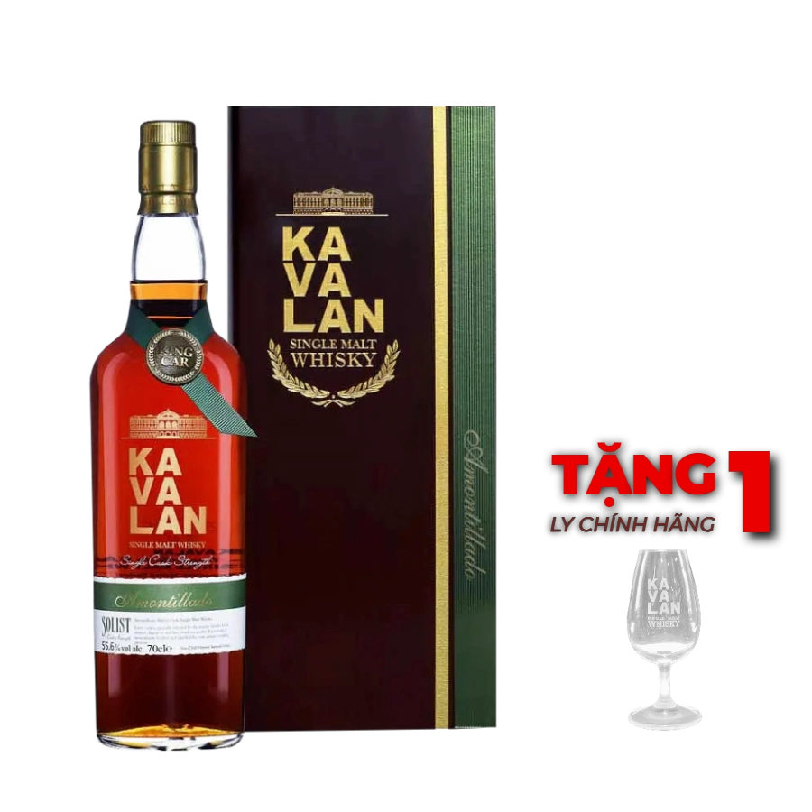 Rượu Whisky Kavalan Solist Amontillado Cask