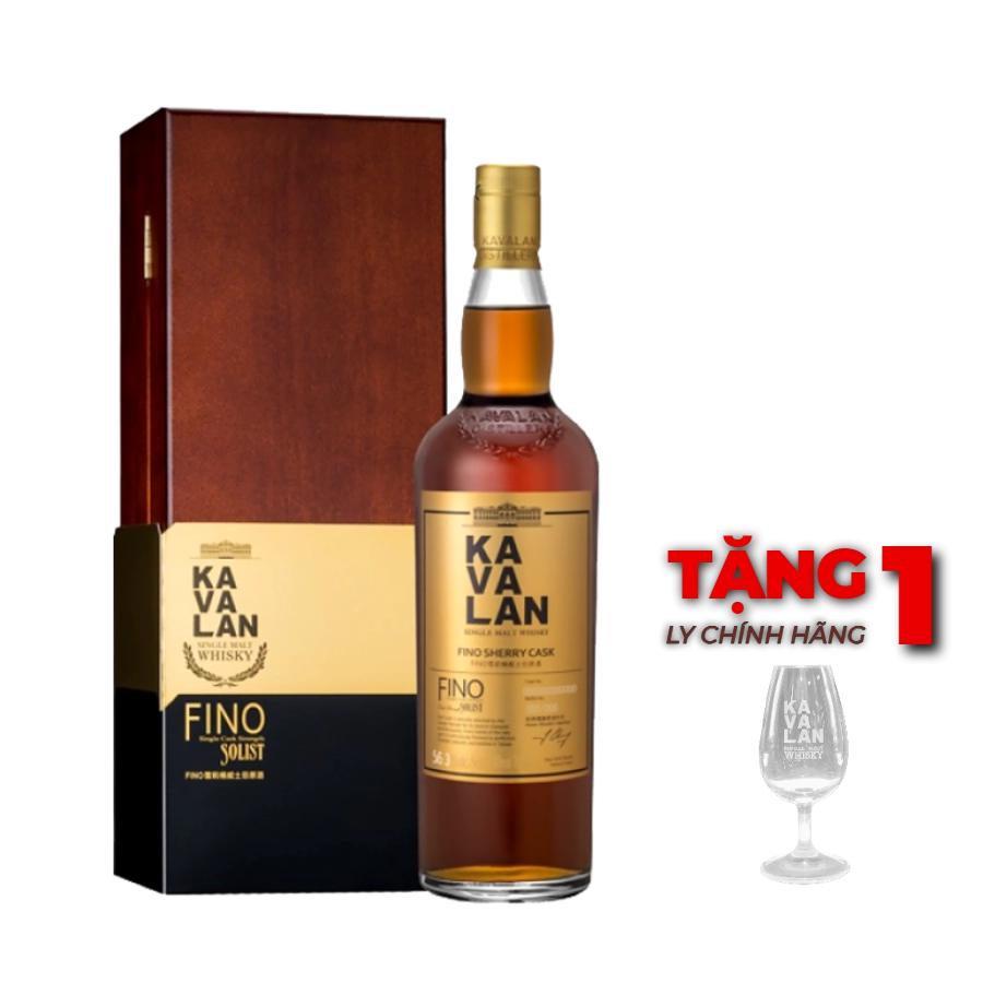 Rượu Whisky Kavalan Solist Fino Sherry Cask