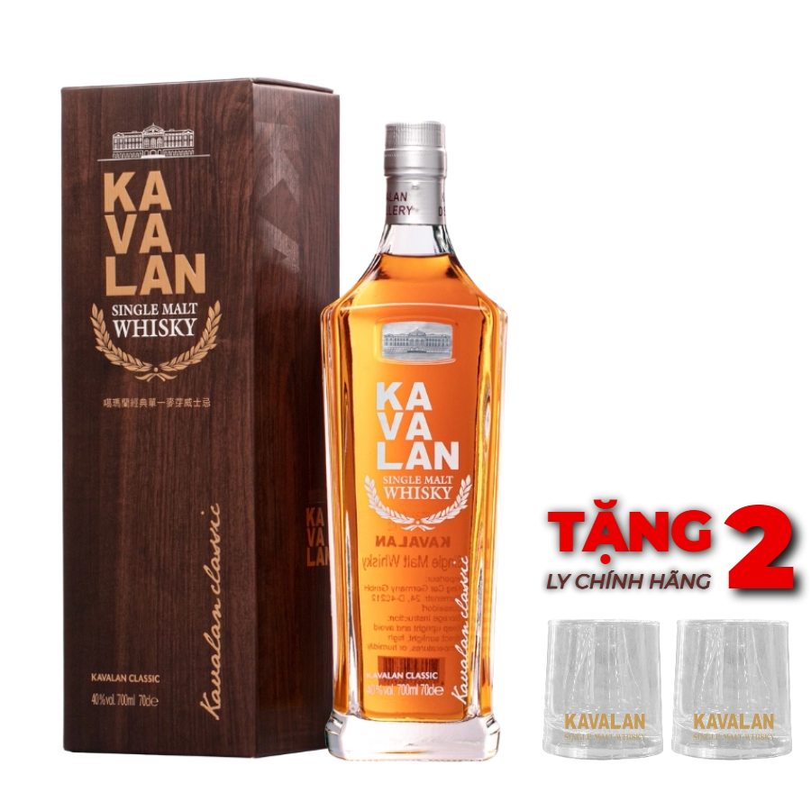 Rượu Whisky Kavalan Classic