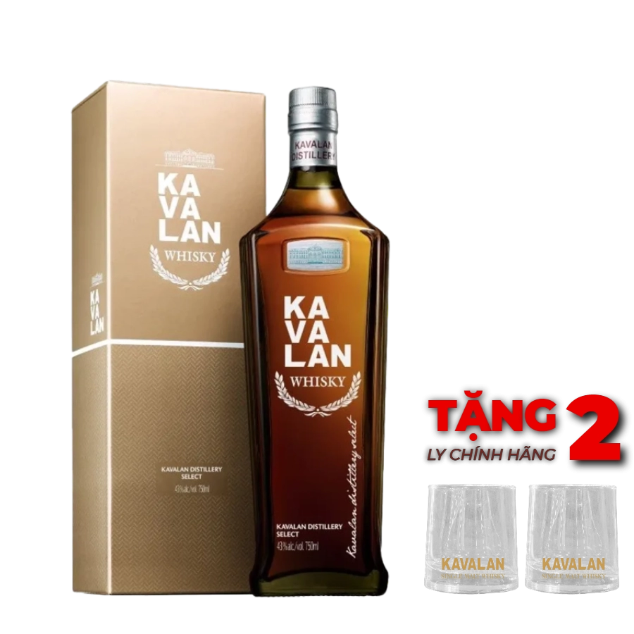 Rượu Whisky Kavalan Distillery Select