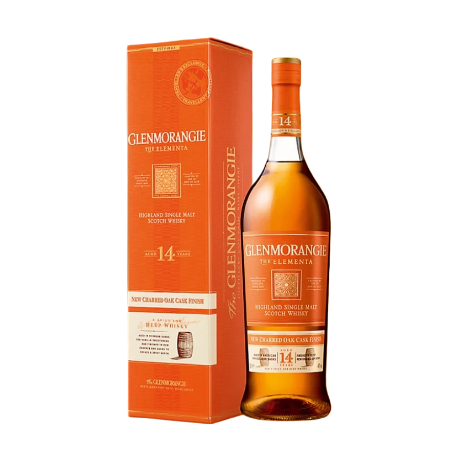 Rượu Whisky Glenmorangie The Elementa 14 Year Old New Charred Oak Cask Finish