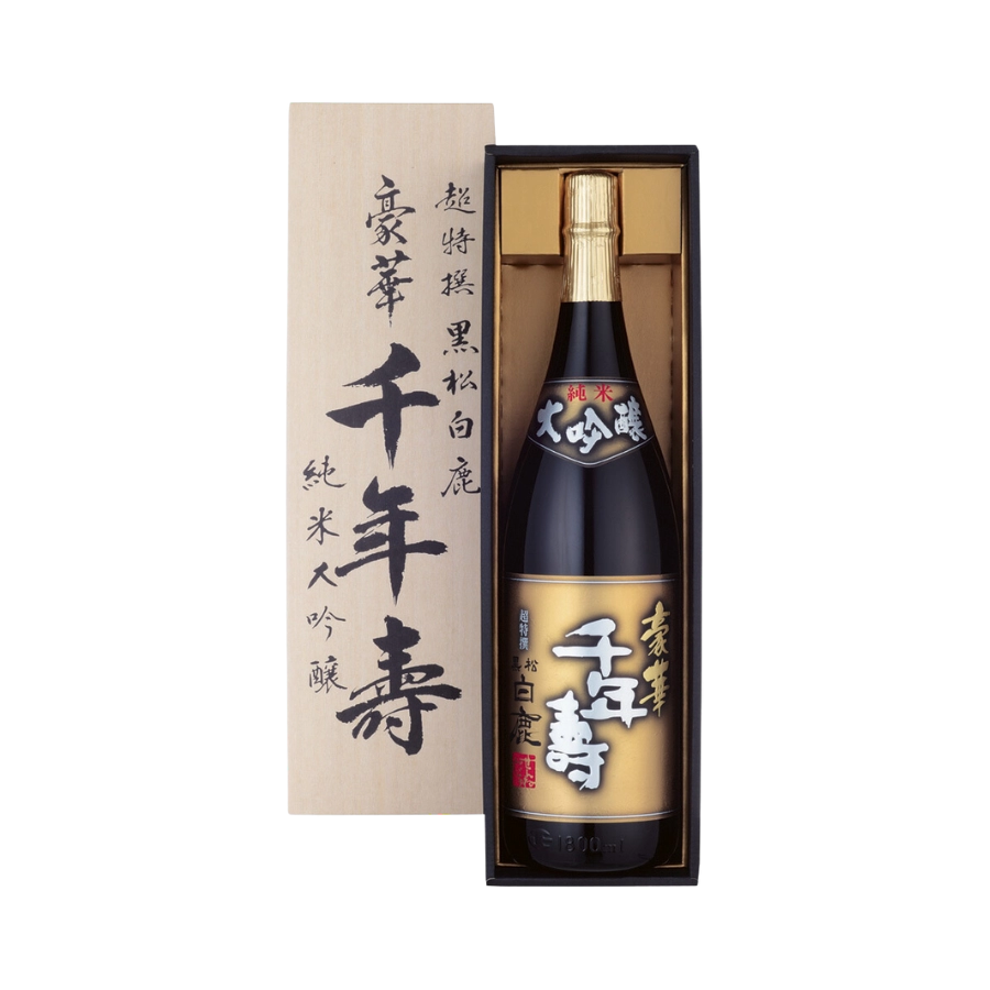 Rượu Sake Nhật Bản Hakushika Sennenju Magnum 1.8L