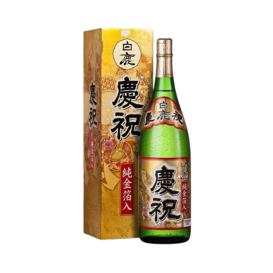 Rượu Sake Nhật Bản Hakushika Keishiku Gold Magnum 1.8L