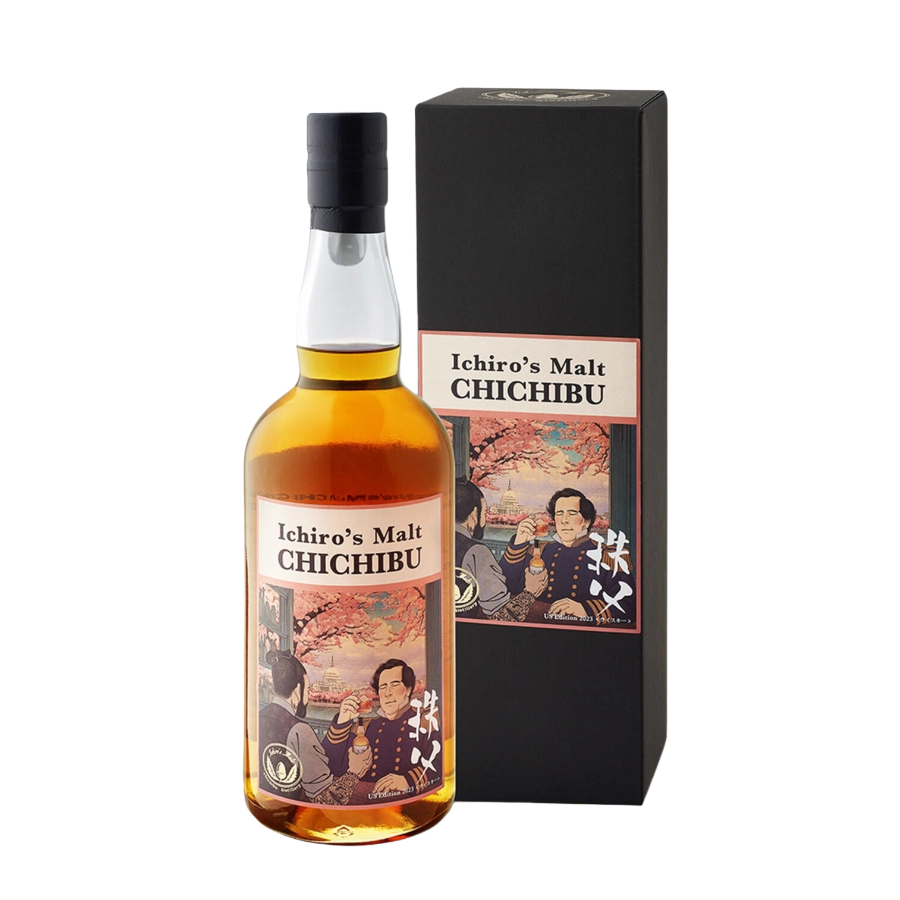 Rượu Whisky Nhật Chichibu Ichiro's Malt The Us 2023 Edition