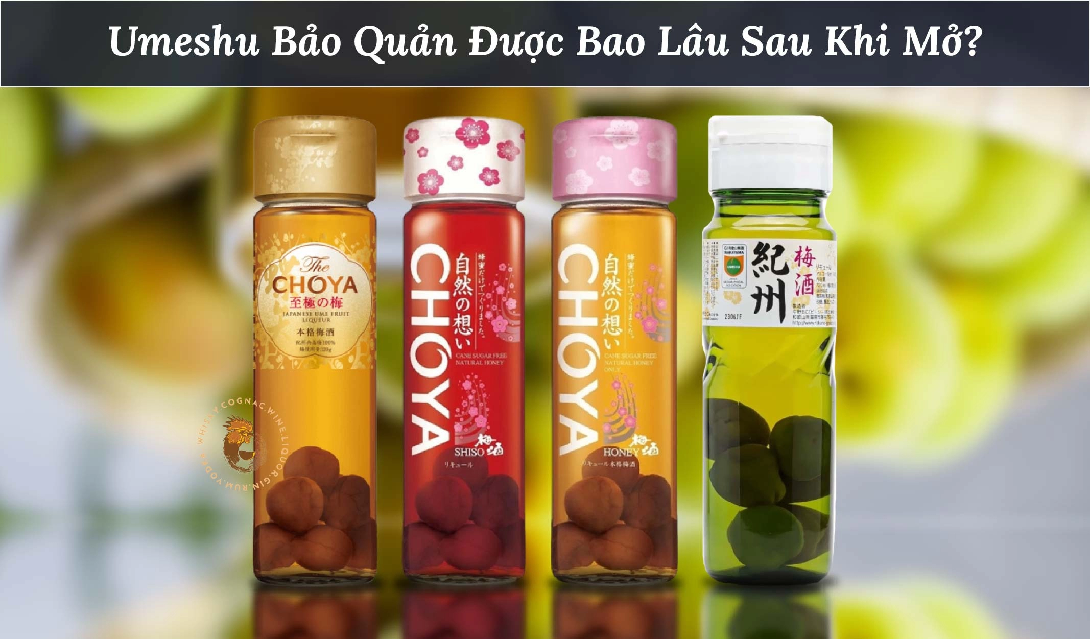 Rượu Umeshu Có Thể Để Được Bao Lâu Sau Khi Mở?