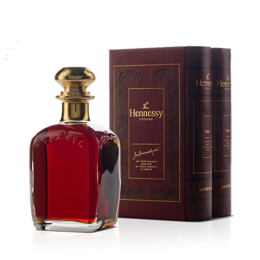 Rượu Cognac Pháp Hennessy Library Tome Red Book