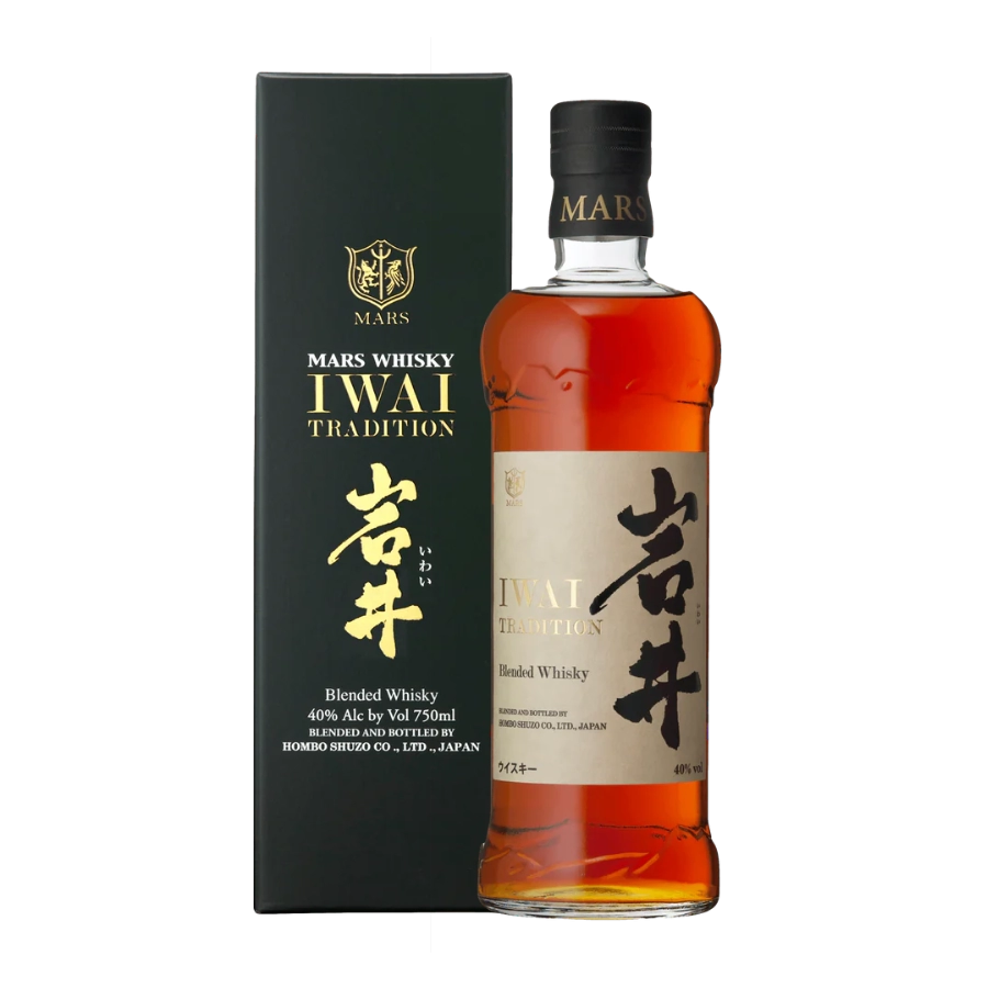 Rượu Whisky Nhật Bản Mars Iwai Tradition Blended Malt Whisky