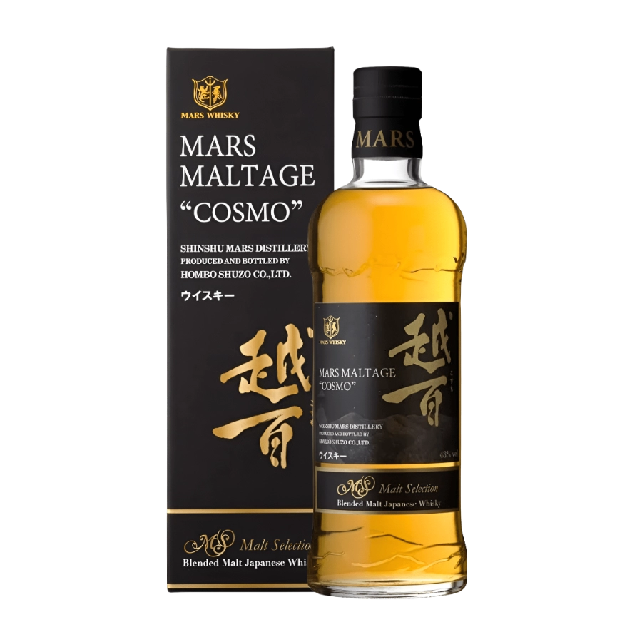 Rượu Whisky Nhật Bản Mars Maltage 'COSMO' Blended Malt Whisky