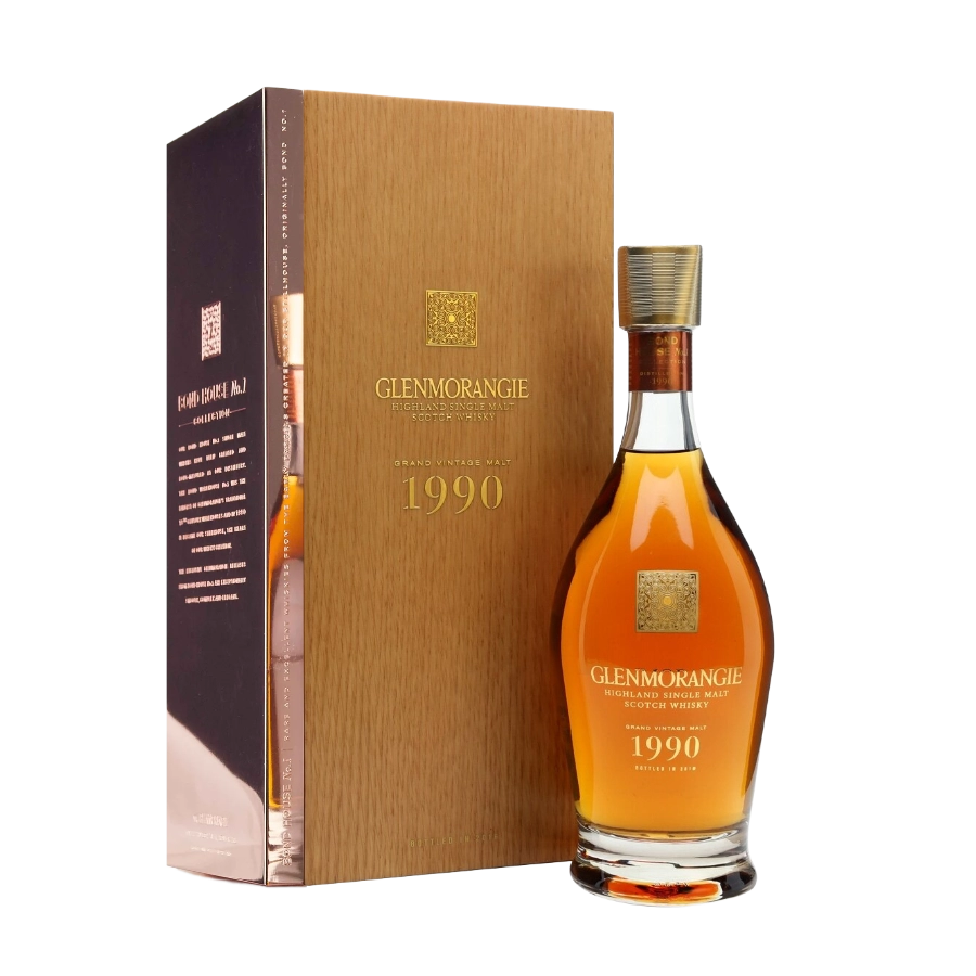 Rượu Whisky Glenmorangie Grand Vintage Malt 1990 Bond House No. 1 Collection