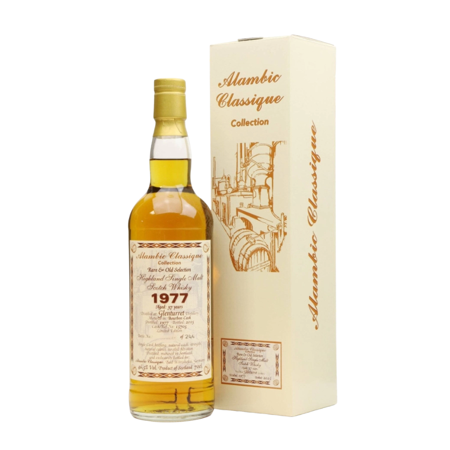 Rượu Whisky Glenturret 37 Year Old 1977 Alambic Classique Collection