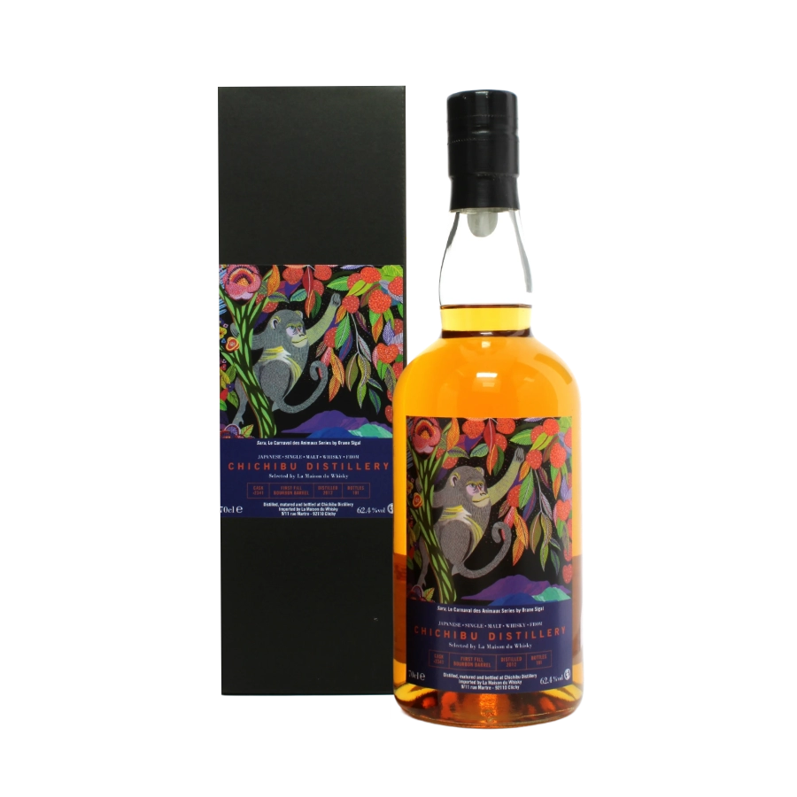 Rượu Whisky Nhật Chichibu Le Carnaval Des Animaux Series Saru Edition 2012