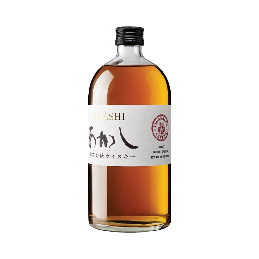 Rượu Whisky Nhật Akashi Red Blended Malt & Grain 500ml