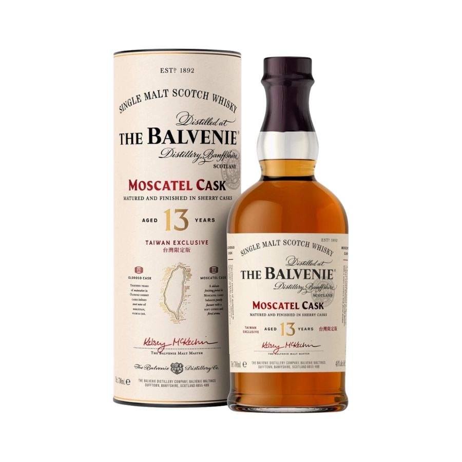 Rượu Whisky Balvenie 13 Year Old Moscatel Cask Taiwan Exclusive