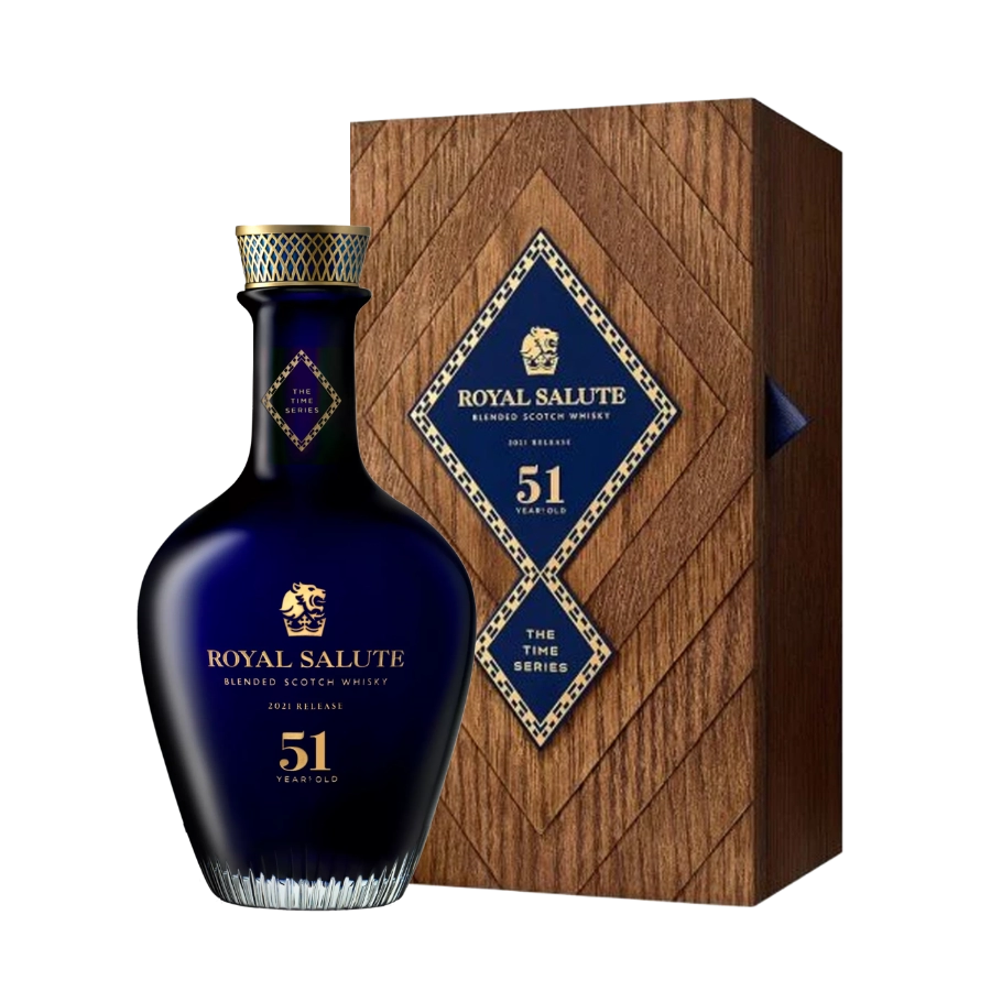 Rượu Whisky Royal Salute 51 Year Old Time Series 2021 Release