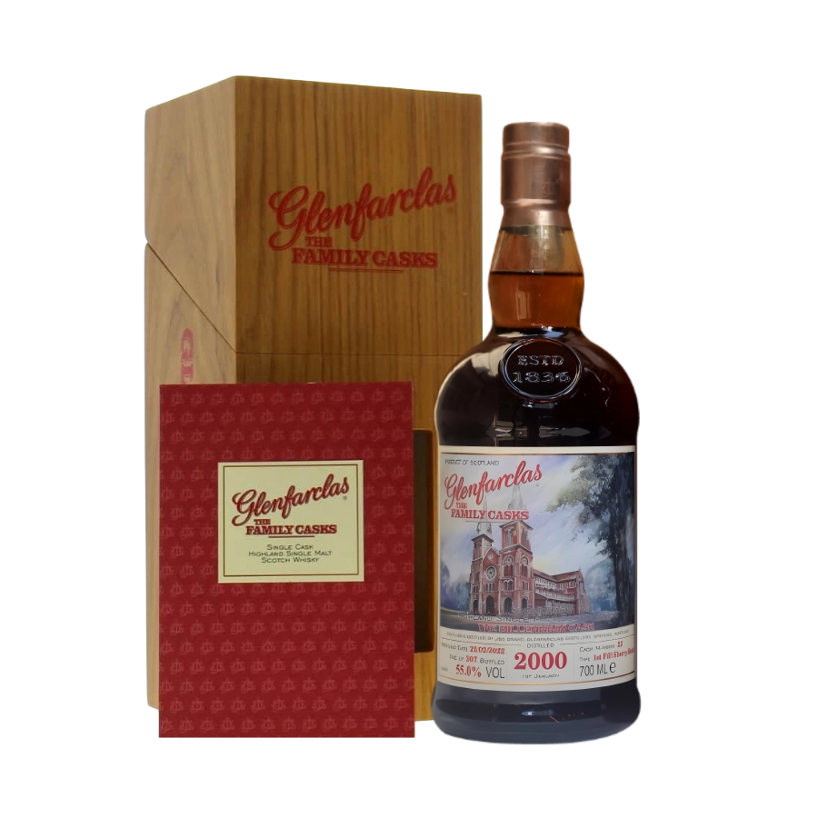 Rượu Whisky Glenfarclas 2000 Family Cask: Nhà Thờ Đức Bà