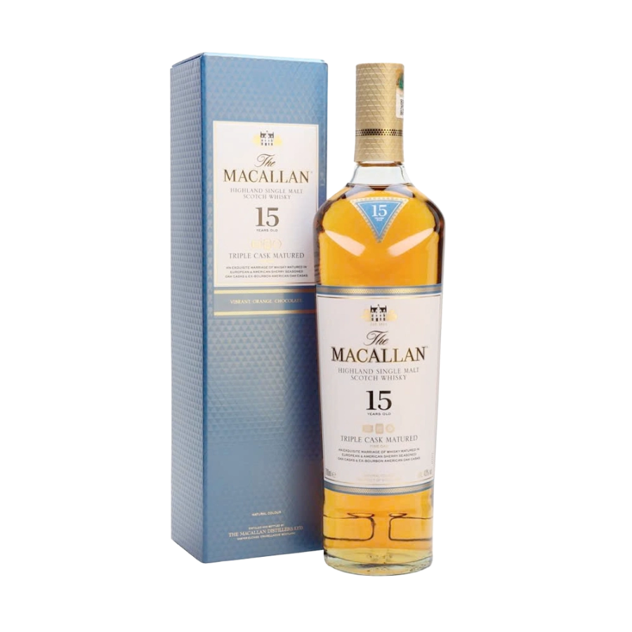 Rượu Whisky Macallan 15 Year Old Triple Cask