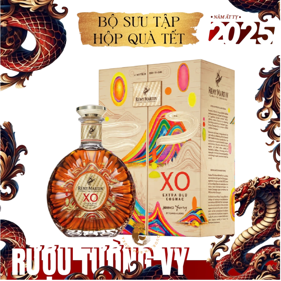 Rượu Cognac Remy Martin XO Phiên Bản Hộp Quà Tết 2025