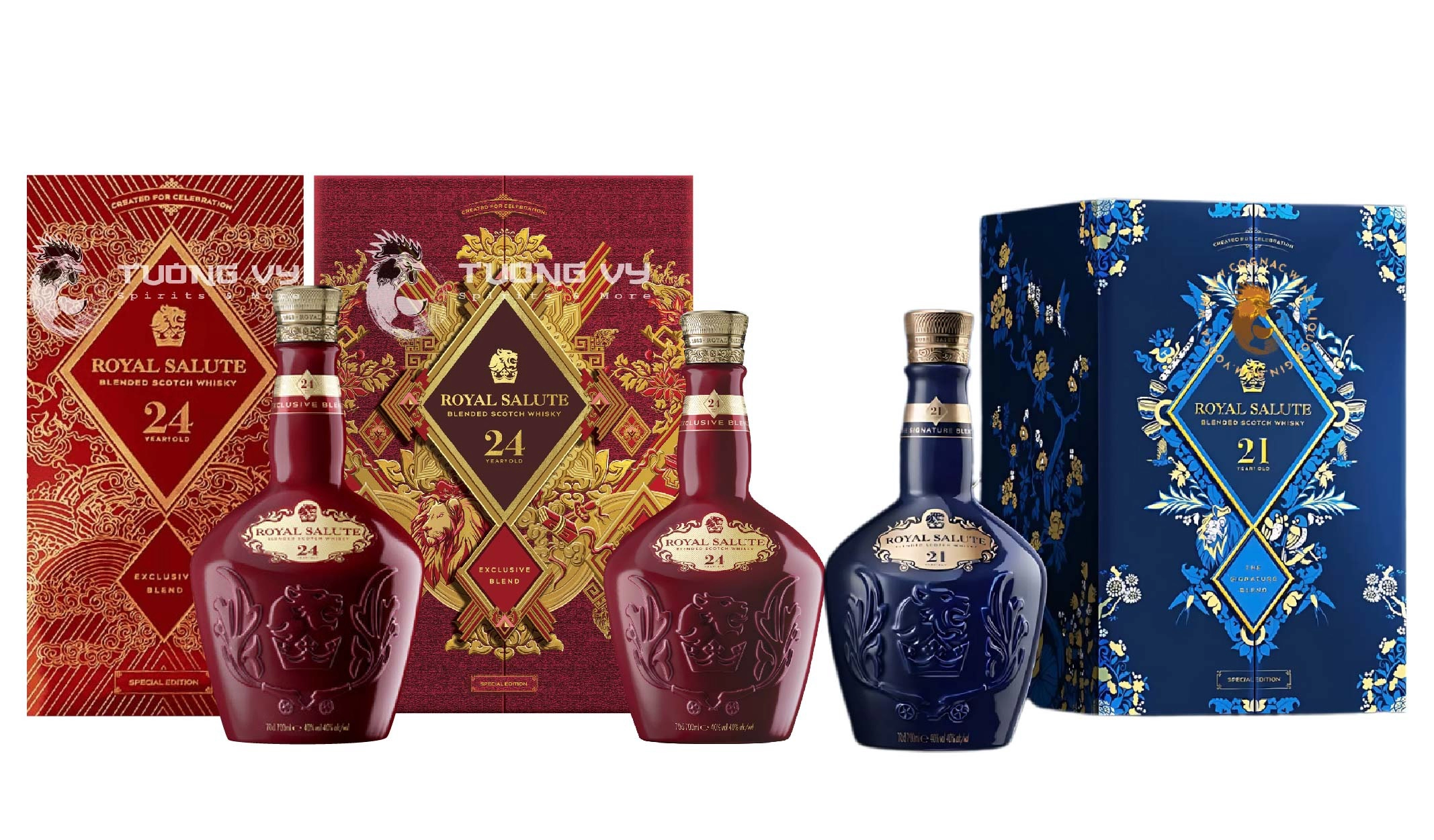 Đón Xuân Ất Tỵ Với Royal Salute Phiên Bản Hộp Quà Tết 2025