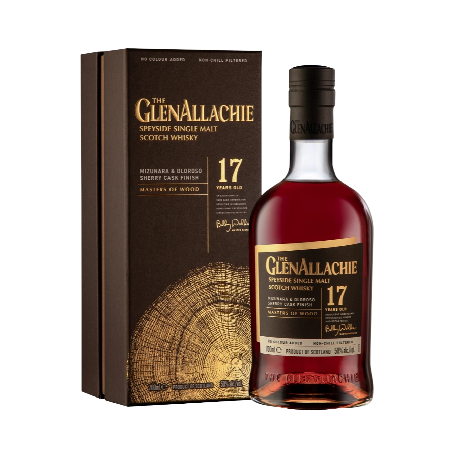 Rượu Whisky Glenallachie 17 Year Old Mizunara & Oloroso Sherry Cask Finish