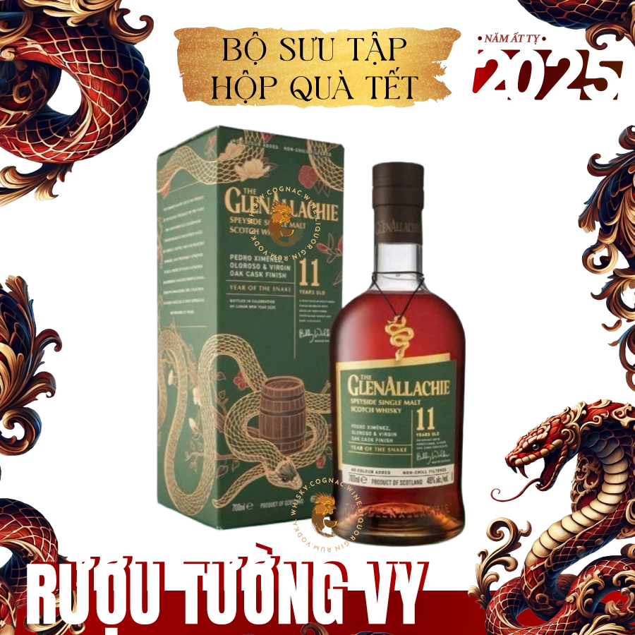 Rượu Whisky Glenallachie 11 Year Old Year Of The Snake 2025