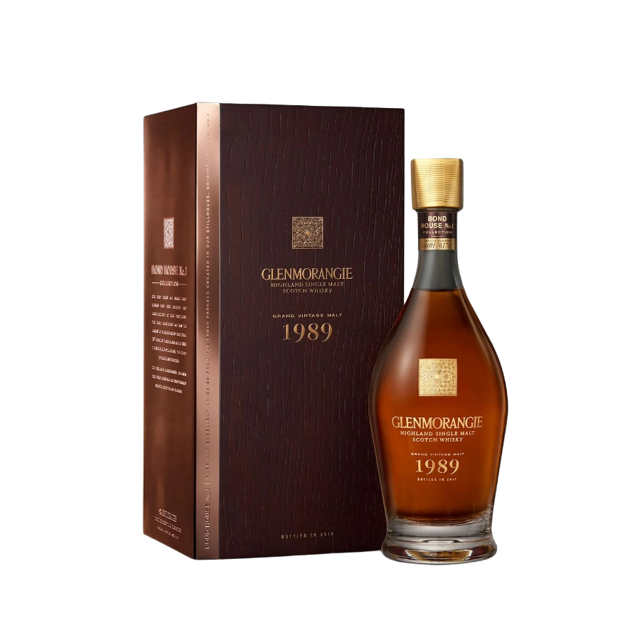 Rượu Whisky Glenmorangie 28 Year Old Grand Vintage Malt 1989 Bottled In 2017