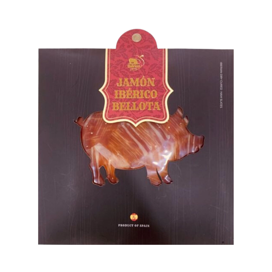 Đùi Heo Muối Deraza Iberico Bellota Đùi Sau Cắt Lát / Bellota Paleta Sliced