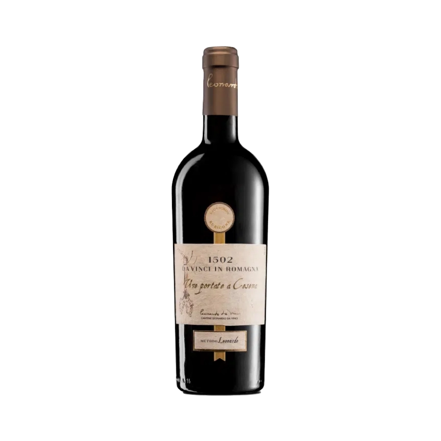 Rượu Vang Đỏ Ý Leonardo Da Vinci 1502 Sauvignon Uve Portate A Cesena