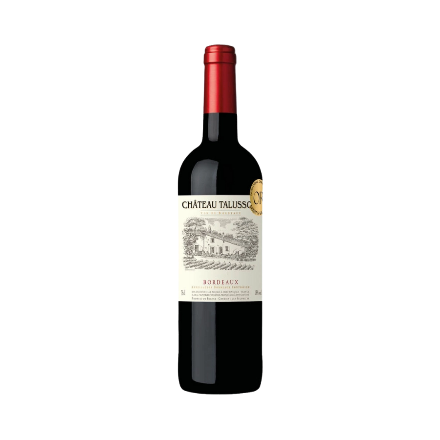 Rượu Vang Đỏ Pháp Chateau Talusson Bordeaux