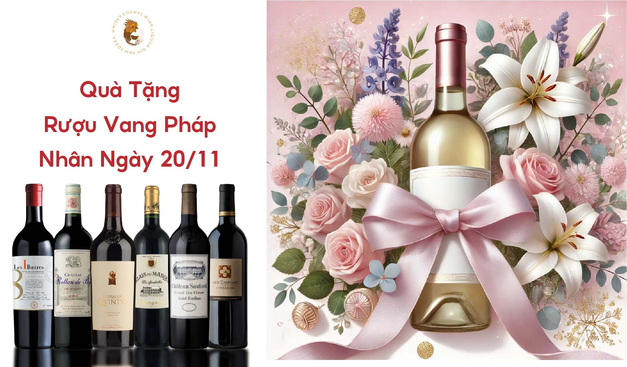 Rượu Vang Pháp: Món Quà 20/11 Sang Trọng Dành Tặng Thầy Cô