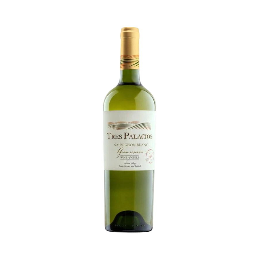 Rượu Vang Trắng Chile Tres Palacios Sauvignon Blanc