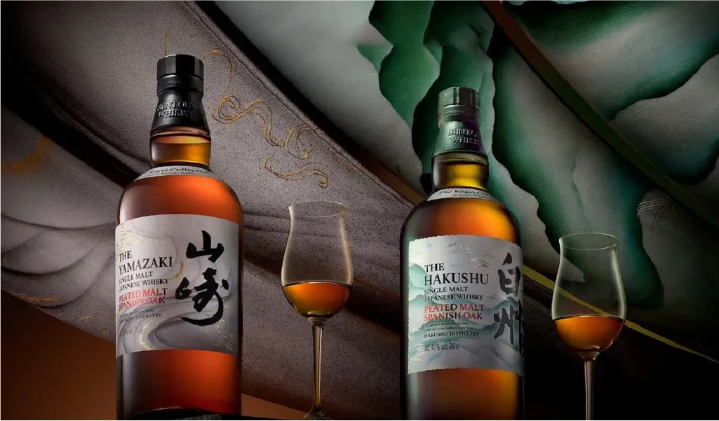 Khám Phá Hương Vị Của Suntory Kogei: Yamazaki & Hakushu Peated Spanish Oak