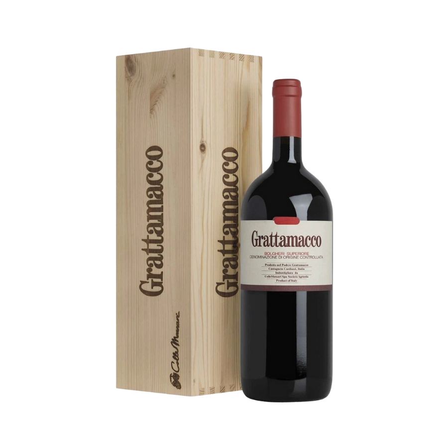 Rượu Vang Đỏ Ý Grattamacco Bolgheri Superiore 2018 1.5L