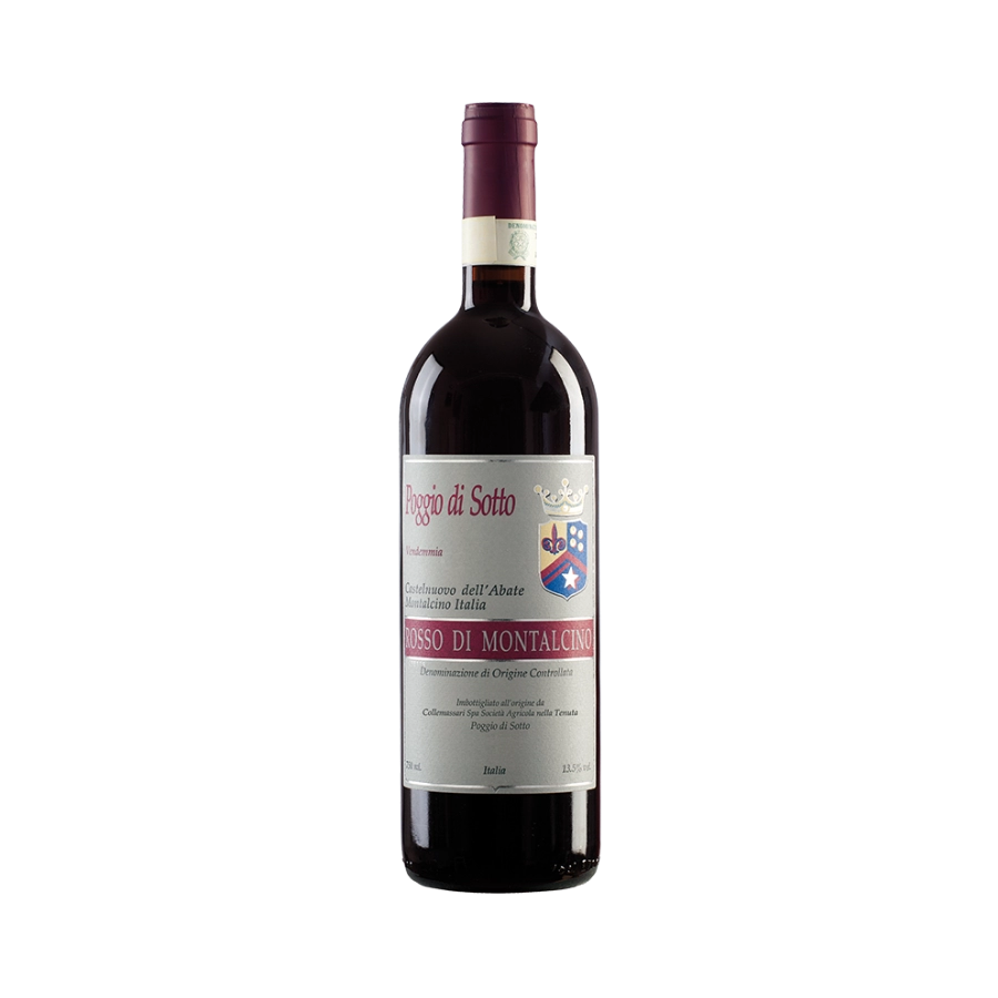 Rượu Vang Đỏ Ý Poggio Di Sotto Rosso Di Montalcino