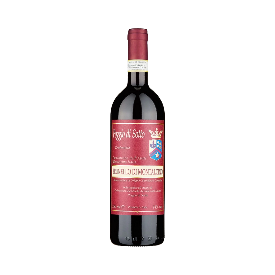 Rượu Vang Đỏ Ý Poggio Di Sotto Brunello Di Montalcino 2018