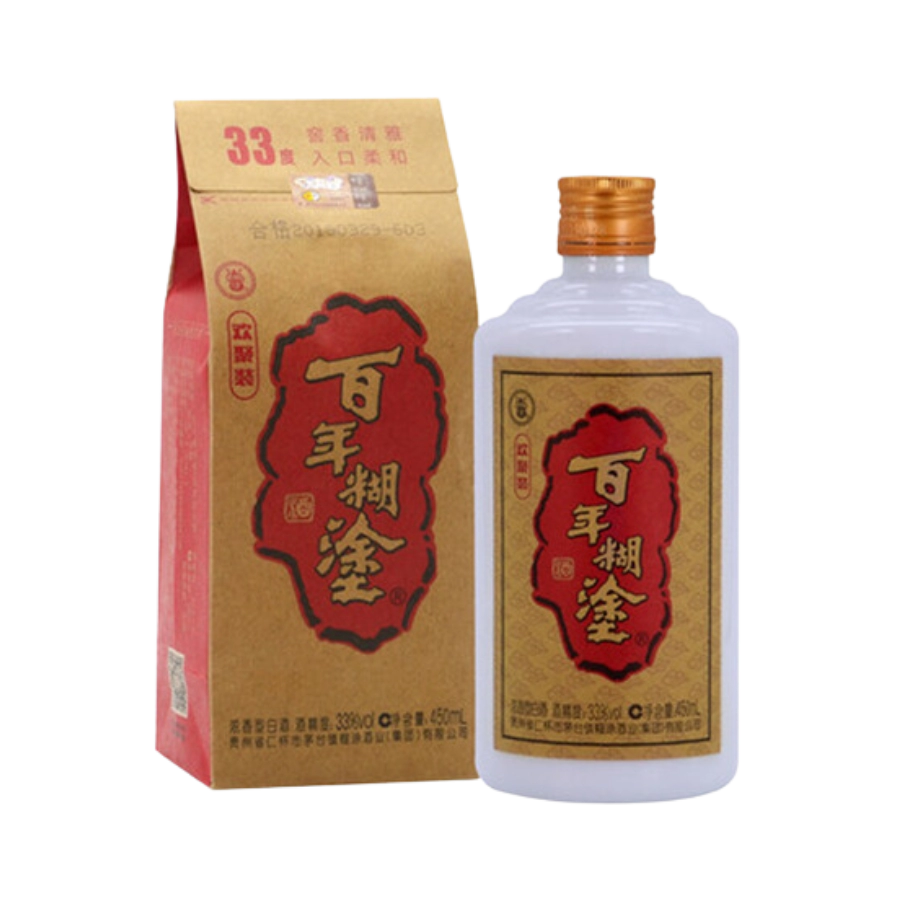 Rượu Bách Niên Hồ Đồ 450ml 33%/ Bainian Hutu/ 百年糊涂