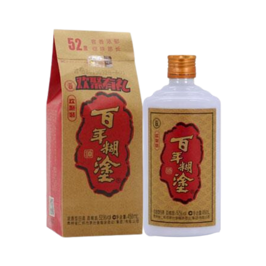 Rượu Bách Niên Hồ Đồ 450ml 52%/ Bainian Hutu/ 百年糊涂