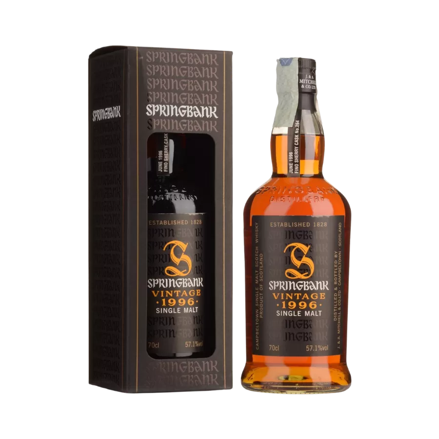 Rượu Whisky Springbank 13 Year Old Cask Strenght 1996